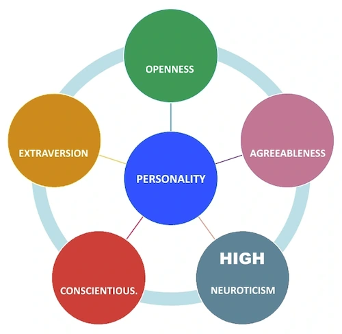 neuroticism trait high